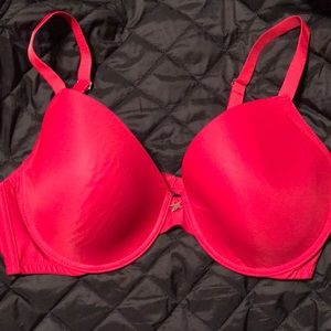 Frederick’s of Hollywood Red Push-up Bra 36DD EUC